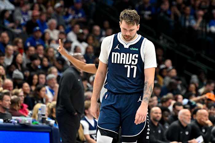 Dallas Mavericks superstar Luka Doncic was dejected after a second consecutive loss on Sunday night.